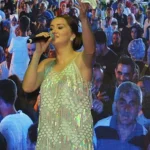 Gaye Aksu festival sahnesi,